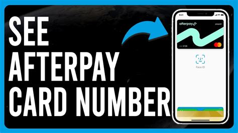 afterpay card number|How To See An Afterpay Card Number (How To Find My。